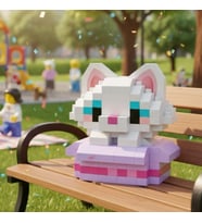 LZ-8641 KEDİ 170 PARÇA BLOCK OYUNCAK-MİNİ POŞET