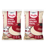 Yayla Bakliyat Gonen Baldo Pirinç 2 kg 2 li