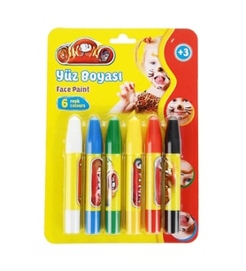 Yüz Boyası 6 Renk