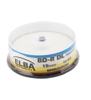 Elba Blu-Ray BD-R 6X 50GB 15Lİ Cake Box Prıntable