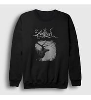 Presmono Unisex Siyah The Mantle Agalloch Sweatshirt 456160tt