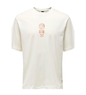ONSMALIK LIFE RLX SS TEE TR Cloud Dancer