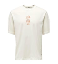 ONSMALIK LIFE RLX SS TEE TR Cloud Dancer