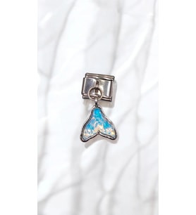 Balina Kuyruğu Desenli Charm