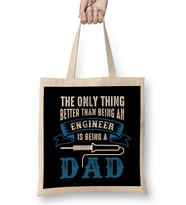 Happy Father Engineer 01 Bez Çanta Uzun Saplı