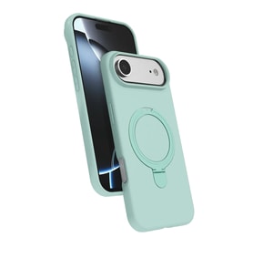 iPhone 17 Air Regal Magsafe Standlı Kapak - Su Yeşili