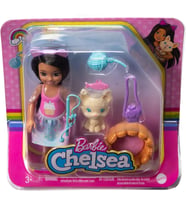 Barbie Hgt08 Chelsea Bebek Ve Hayvan Dostu Oyun Setleri (Çok Renkli)