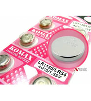 Komax AG10/LR1130/LR54 Saat Pili 10lu Paket