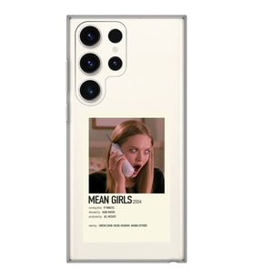 Samsung Galaxy S23 ULTRA Uyumlu Mean Girls Tasarımlı Şeffaf Telefon Kılıfı