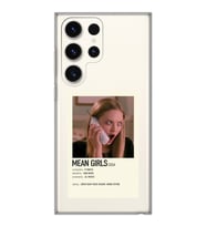Samsung Galaxy S23 ULTRA Uyumlu Mean Girls Tasarımlı Şeffaf Telefon Kılıfı