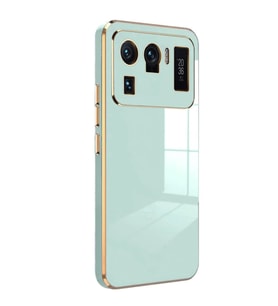 Xiaomi Mi 11 Ultra Kılıf Volet Silikon - Açık Yeşil