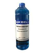 Akbel Yazlık Cam Suyu 1 Litre Konsantre 1/5 (Mavi)