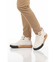 MARCOMEN Beyaz Hakiki Deri Bağcıklı Erkek Sneaker 152-18111 M