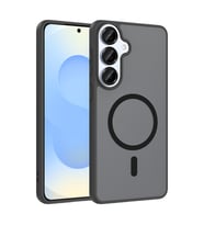 Lexroo Galaxy S26 Plus Kılıf M-safe Şarj Özellikli Babet Kılıf - Siyah