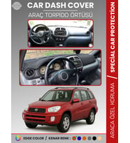 TOYOTA RAV4 (2000-2005) Torpido Örtüsü Ön Panel Torpido Koruma Tam Uyum Kolay Montaj