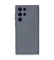 Samsung Galaxy S24 Ultra Kılıf Nano İçi Kadife Silikon - Gri