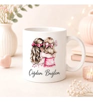 Kişiye Özel Kız Arkadaş Kupa Bardak