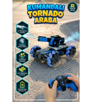 Uzaktan Kumandalı Şarjlı Akrobatik Tank Araba Su Püskürten Işıklı Buharlı 360° Drift Arabası