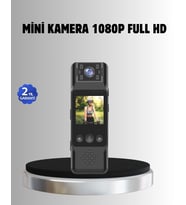 180° Döner Lensli Mini Kamera 1080p Full Hd Hareket Algılama 1200mah