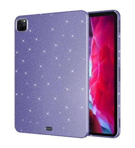 Apple iPad Pro 11 2018 Uyumlu Fuchsia Işıltılı Tablet Kılıf