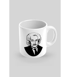 Einstein Baskılı Kupa Bardak