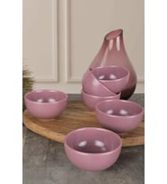 Mat Violet Bulut Çerezlik/Sosluk 8 Cm 6 Adet