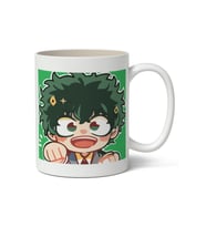 My Hero Academia Deku Anime Baskılı Beyaz Porselen Kupa Bardak