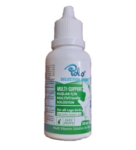 Polo Multi-Support 30ml ( Kuş Multivitamin ) Skt: 01/2028
