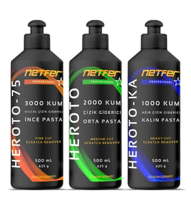Netfer 3'lü Pasta Set - 3x500 mL