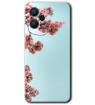 Redmi Note 12 5G Kılıf HD Desen Baskılı Kılıf - Japon Çiçeği