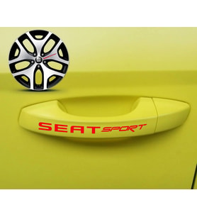 Sea t Sport Kapı Kolu Sticker 10Adet MD7