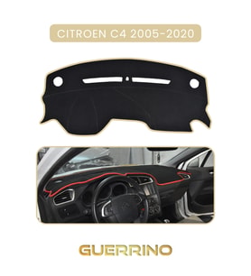 CITROEN C4 2005-2020TORPİDO KORUMA HALISI BEJ KENAR