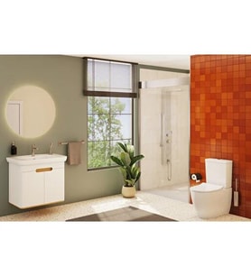VitrA Sento Lavabo Dolabı 80 cm Kapaklı Mat Beyaz 60785