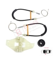 Citroen C Elysee Peugeot 301 için Ön Sol Cam Kriko Set 9674412480