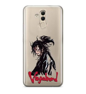Huawei Mate 20 Lite Uyumlu Vagabond Anime Desenli Şeffaf Telefon Kılıfı