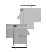 Electrolux Professional Endüstriyel Tek Durulamalı Konveyörlü Bulaşık Makinesi, 100 Sepet/saat, Elektrikli, Dokunmatik Ekranlı, İzolasyonlu Kapılar, Yerinde Özelleştirilmiş Yönlü, 50hz ESR10E5