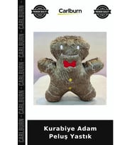 Kurabiye Adam Peluş Yastık Çocuk Yastığı Stil Sahibi Oda Aksesuarı