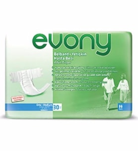 Evony Belbantlı Hasta Bezi 30'lu Medium - 2 Adet