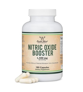Double Wood Nitric Oxide Nitrosigine, L Arginine, and L Citrulline (Boost No2 Nitric Oxide Flow) 180 Capsul.40.