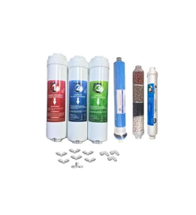 Su Arıtma Cihazı 9 Aşamalı 6 Filtreli Set Mebranlı Mineral Filtreli Set