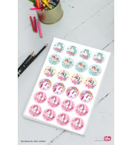 Unicorn Ödev Etiket Sticker Öğretmen Aferin Harikasın Etiketleri 210 Adet