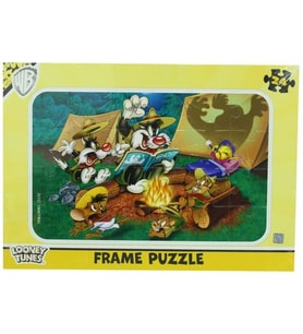 Looney Tunes 24 Parça Puzzle (Karışık)