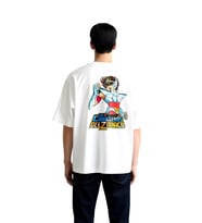 Zodiyak Kavalyeleri Anime Tasarımı Baskılı Erkek Oversize Tişört