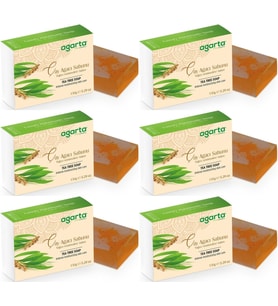 Agarta El Yapımı Doğal Sabun 150GR Çay Ağacı (6 Lı Set)