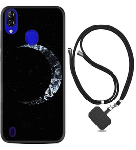 Reeder P13 Blue Kılıf Desenli İpli Askılı Yalnız Ay 1744