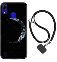 Reeder P13 Blue Kılıf Desenli İpli Askılı Yalnız Ay 1744
