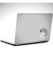 Bisiklet ve Laptop Sticker 15.6 inch (38X27CM)