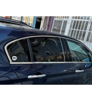 Fiat Egea Krom Cam Çerçevesi 8 Parça 2015> Paslanmaz Çelik