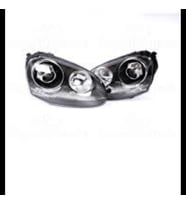 VW GOLF5 R32 GOLF5 GTI Jetta 2003-2009 Far Seti Sol Sağ Mercekli Siyah Krom TAK Calistir 1K6941039BC