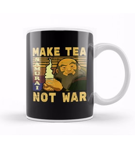 Avatar Iroh Make Tea Not War 01 Kupa Bardak Porselen